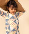 Kinderpyjama aus Baumwolle mit Patchworkmuster für Mädchen weiss AVALANCHE/ MULTICO