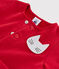 Baby-Cardigan aus Molton für Mädchen rot TERKUIT