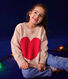 Kinder-Pullover aus Wolle und Baumwolle für Mädchen