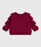 Baby-Sweatshirt aus Baumwolle, warm und weich mit Sternmotiv AMARANTE