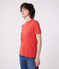 Kurzärmeliges Damen-T-Shirt aus Leinen SPI