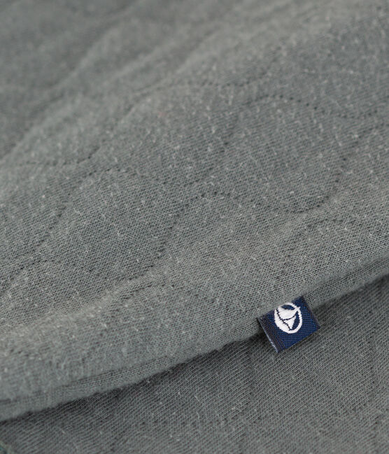 Langer Baby-Overall aus gestepptem Doppeljersey grün THUYA