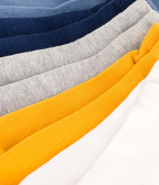 5er-Set Kinder-Socken aus einfarbiger Baumwolle variante 1