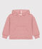 Gestreiftes Kinder-Hoodie für Mädchen / Jungen weiss AVALANCHE/ STOP