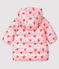 Gesteppter Baby-Anorak für Mädchen rosa MINOIS/weiss MULTICO