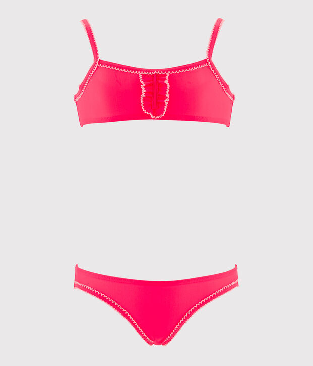 2-teiliger Kinder-Badeanzug M&auml;dchen rosa