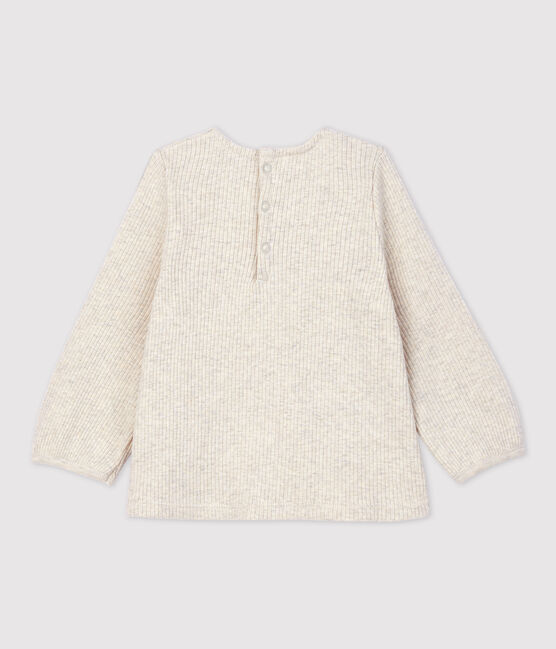 Baby-Bluse aus Baumwolle. beige MONTELIMAR CHINE