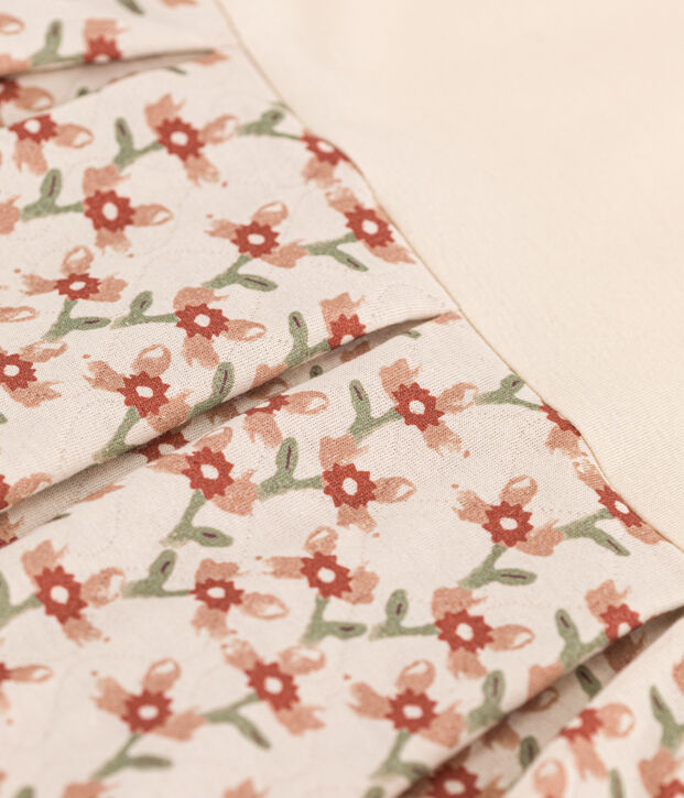 Lang&auml;rmeliges Kinderkleid mit Printmotiv f&uuml;r M&auml;dchen naturfarben/vielfarbig