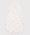 Babyschlafsack aus Baumwolle mit Blumenmotiv TOG-Wert 1,5 weiss MARSHMALLOW/weiss MULTICO