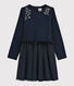 Langärmeliges Kinderkleid für Mädchen