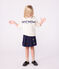 Kinder-Sweatshirt aus gemusterter Baumwolle MILK