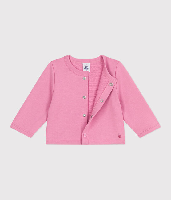 Baby-Cardigan aus einfarbiger Baumwolle BOUDOIR