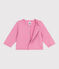 Baby-Cardigan aus einfarbiger Baumwolle BOUDOIR