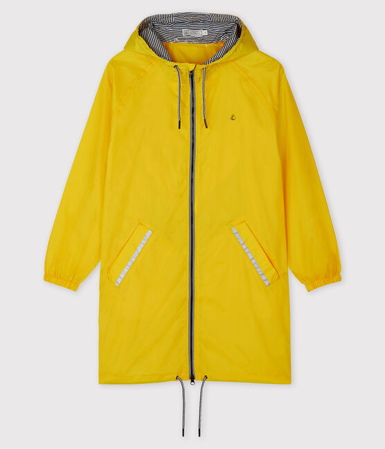 Lange Windjacke für Damen gelb JAUNE
