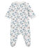 Baby-Strampler für Mädchen weiss MARSHMALLOW/weiss MULTICO