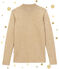 klassischer damenmarinepullover braun BRINDILLE/gelb DORE