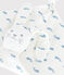 Baby-Kuscheltier aus Baumwolle mit Walmotiv MARSHMALLOW/ ADRIATIC