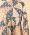 Bluse aus Musselin-Stoff für Kinder/Mädchen rosa SALINE/weiss MULTICO