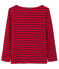 Gestreiftes T-Shirt unisex rot MARS/blau SMOKING