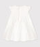 Ärmelloses Babykleid aus Popeline weiss ECUME