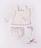 Baby-Geschenkset mit Bluse, Bloomer und Strumpfhose vielfarbig