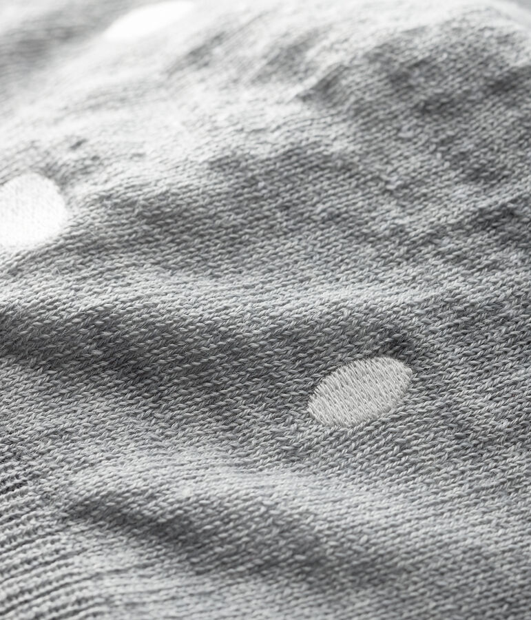 Baby-M&uuml;tze f&uuml;r M&auml;dchen/Jungen grau SUBWAY CHINE