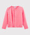 Kinder-Cardigan für Mädchen rosa CUPCAKE