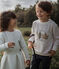 Kinder Sweatshirt Junge Petit Bateau x Deyrolle beige MONTELIMAR CHINE