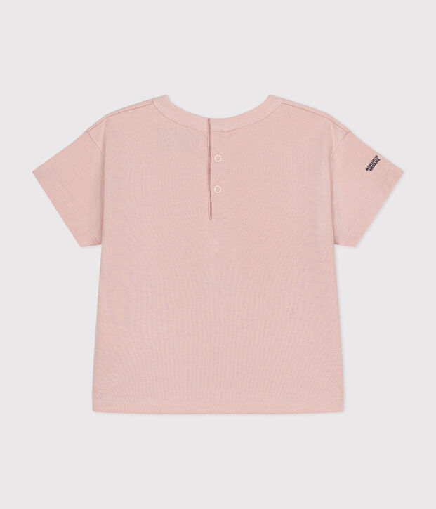 T-Shirt Mr. Men und Little Miss aus Baumwolle f&uuml;r Babys rosa