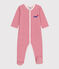 Strampler "Amour" aus Nicki rot MARSHMALLOW/weiss CORRIDA