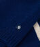 Strickpullover mit Wollanteil blau MEDIEVAL/ AVALANCHE
