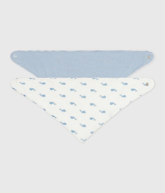 Set Baby-Halstücher aus bedruckter Baumwolle variante 1