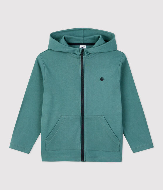 Kapuzen-Sweatshirt für Mädchen und Jungen grün BRUT