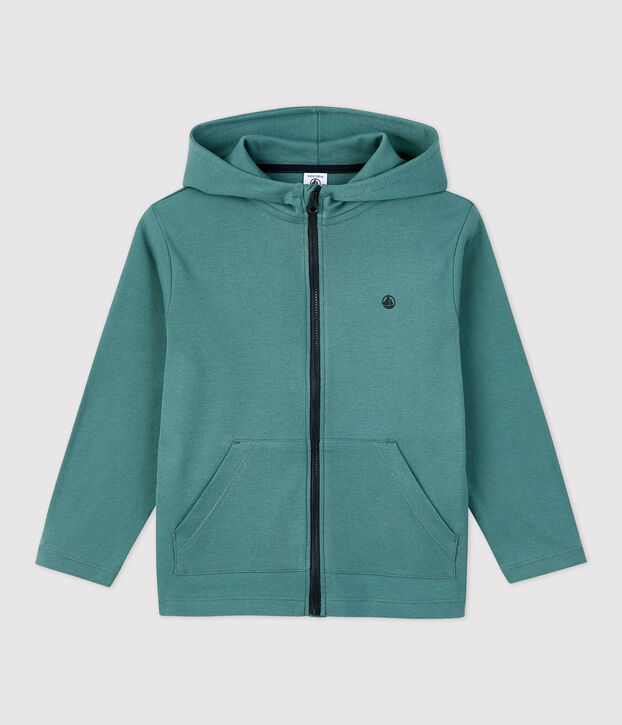 Kapuzen-Sweatshirt f&uuml;r M&auml;dchen und Jungen gr&uuml;n