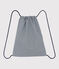 Kinderrucksack für Mädchen und Jungen blau SMOKING/weiss MARSHMALLOW