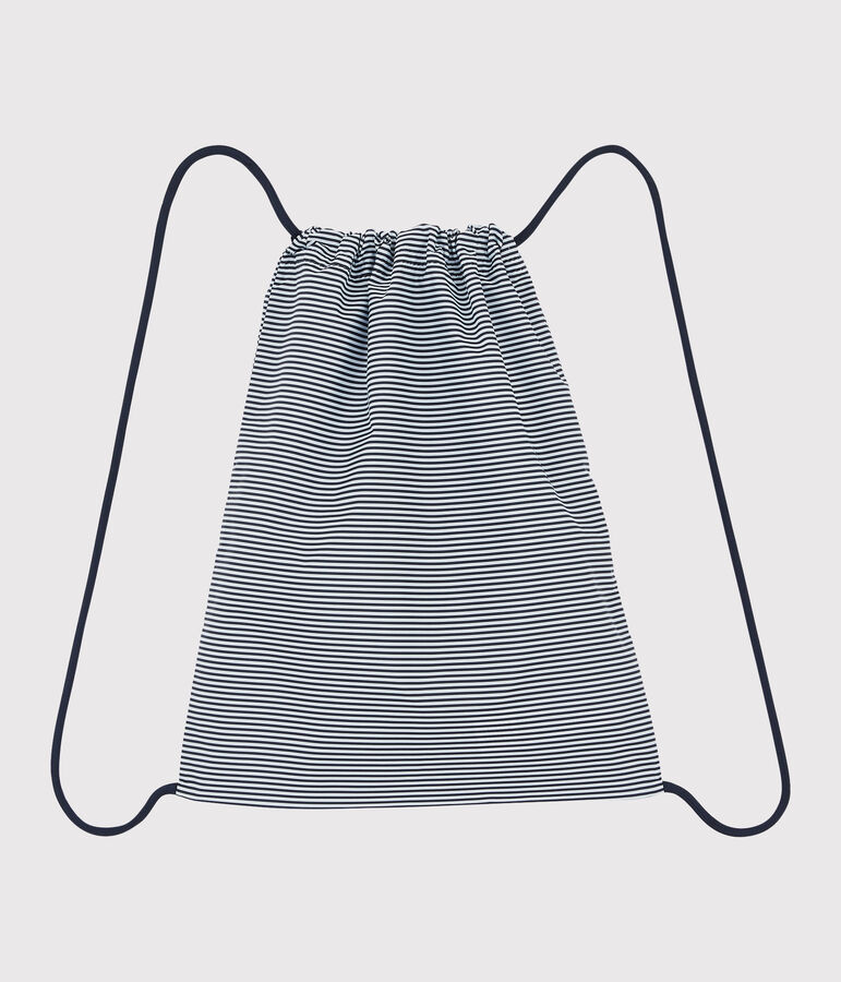 Kinderrucksack f&uuml;r M&auml;dchen und Jungen blau/weiss