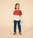 Kinder-Sweatshirt mit Kapuze aus Molton für Mädchen