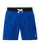 Bedruckte Jungen-Badeshorts blau PERSE/blau SMOKING