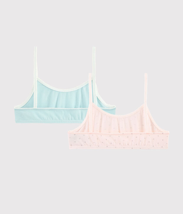 Set mit 2 paillettenbesetzten Bustiers f&uuml;r kleine M&auml;dchen vielfarbig