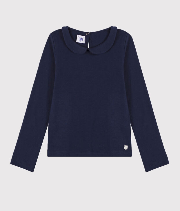 Lang&auml;rmeliges Kinder-T-Shirt aus Baumwolle f&uuml;r M&auml;dchen SMOKING
