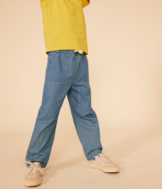 Gerade geschnittene Hose aus leichtem Denim Kinder/Jungen blau DENIM CLAIR