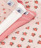 Baby-Geschenkset aus 1 Strampler und 3 Bodys mit Blumenmuster variante 1