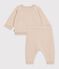 Baby-Set aus Strick mit Jacquardmuster PAIN