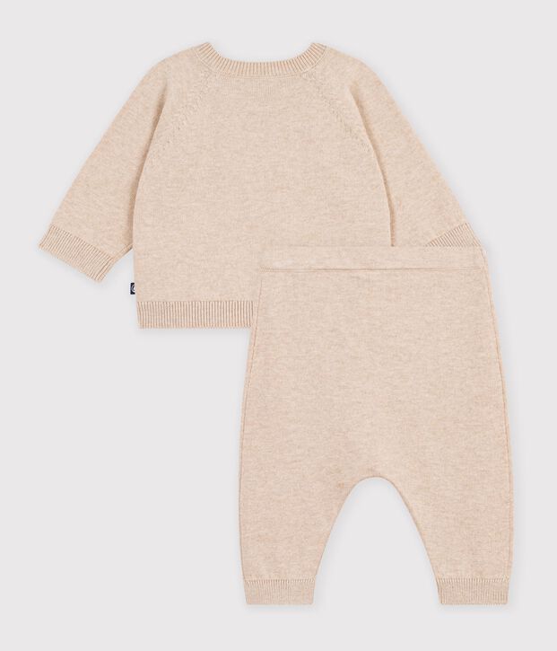 Baby-Set aus Strick mit Jacquardmuster PAIN
