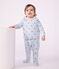 Wendbare Baby-Weste aus Baumwolle mit Herzmotiv weiss/vielfarbig
