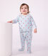 Wendbare Baby-Weste aus Baumwolle mit Herzmotiv