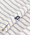 Damen-T-Shirt "Le Boxy" aus Doppejersey weiss AVALANCHE/ SKY CHINE