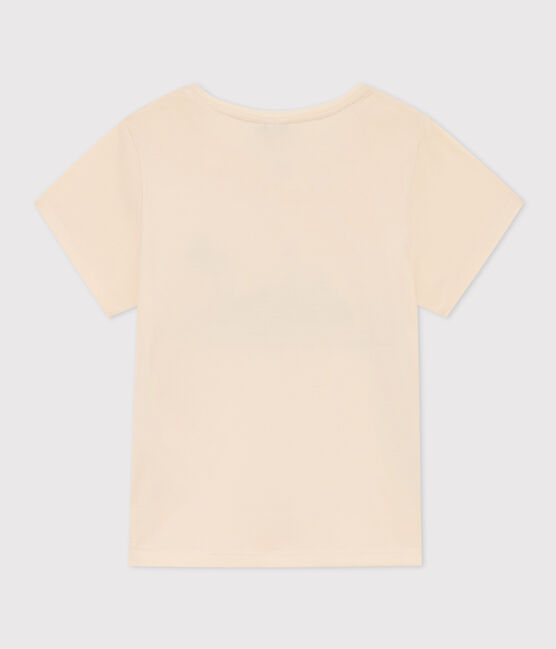 Bedrucktes Kinder-T-Shirt aus Baumwolle für Mädchen weiss AVALANCHE/ MULTICO
