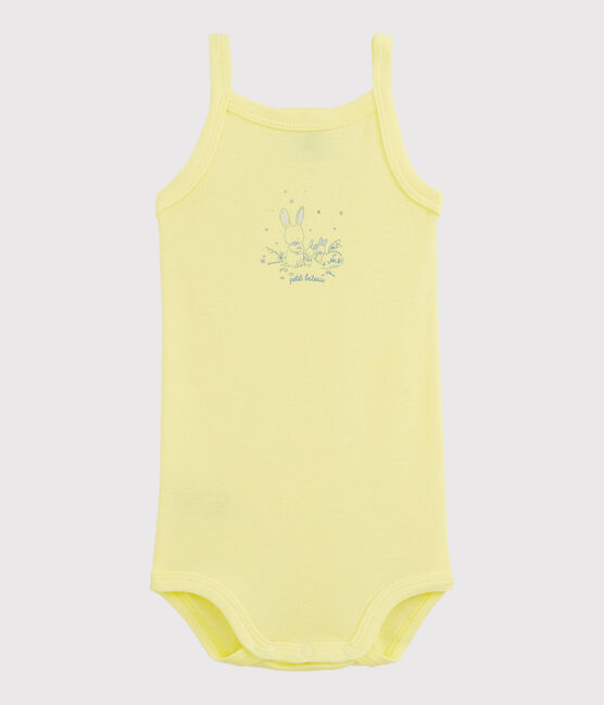Baby-Trägerbody Mädchen gelb CITRUS