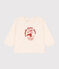 Langärmeliges Baby-T-Shirt aus Jersey AVALANCHE/ HARISSA